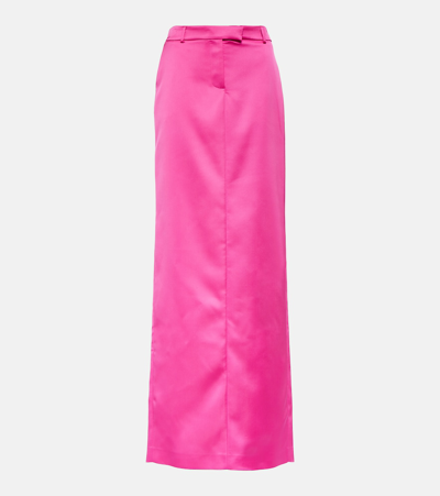 Shop Giuseppe Di Morabito Maxi Skirt In Pink