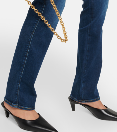 7 For All Mankind Kimmy Jeans Mit Geradem Bein In Blue