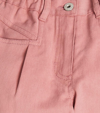 Shop Il Gufo Straight Jeans In Pink