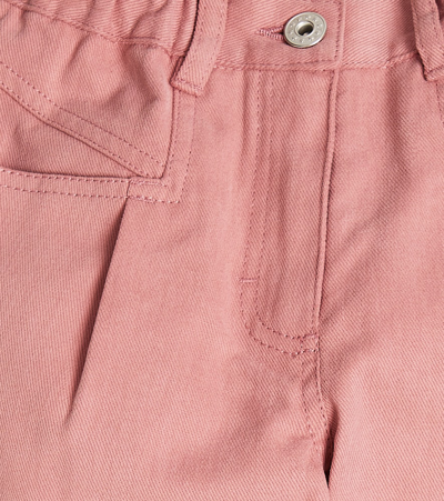 Il Gufo Straight Jeans In Pink