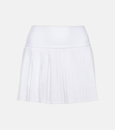 Shop Alo Yoga Grand Slam Tennis Skirt In White