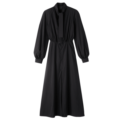 Shop Longchamp Dress In Noir