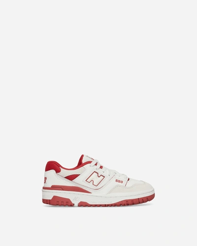 Shop New Balance 550 (ps) Sneakers White / Astro Dust In Multicolor