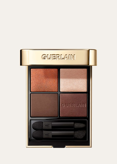Shop Guerlain Ombres G Quad Eyeshadow Palette In Undressed Brown