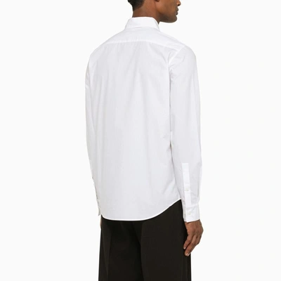 Shop Marni Classic Shirt With Logo In White
