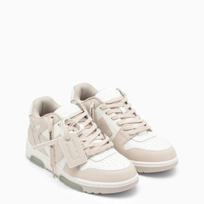 Off-white Out Of Office Leather Panel Sneakers In White