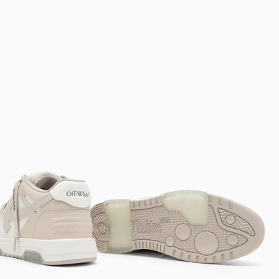 Off-white Out Of Office Leather Panel Sneakers In White
