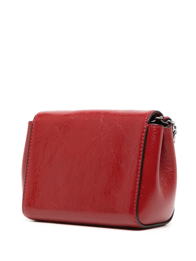 Shop Mulberry Small Darley Crossbody Bag In Red