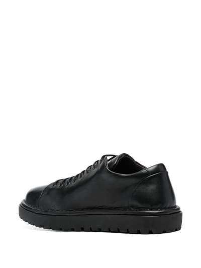 Shop Marsèll Pallottola Lace-up Leather Oxfords In Black