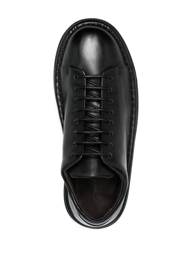 Shop Marsèll Pallottola Lace-up Leather Oxfords In Black