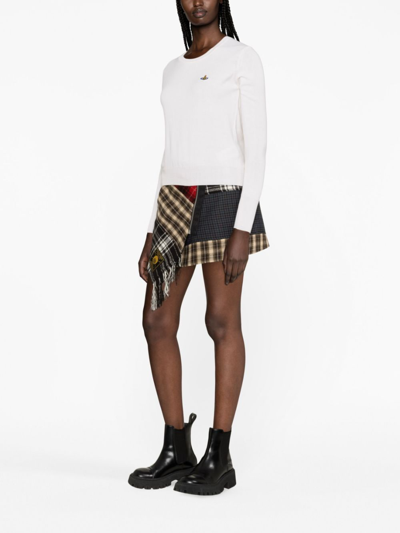 Vivienne Westwood Ls Hebo Top Clothing In White
