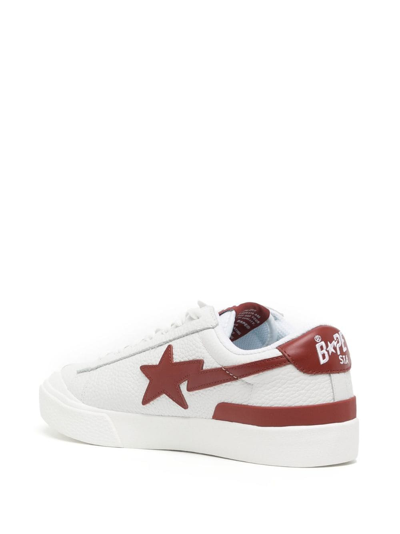 Shop A Bathing Ape Mad Sta #2 M1 Sneakers In White