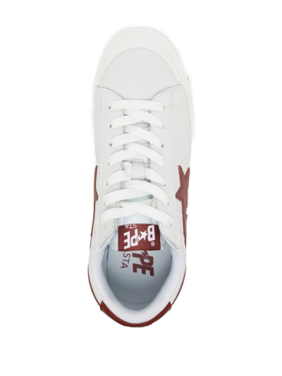 Shop A Bathing Ape Mad Sta #2 M1 Sneakers In White