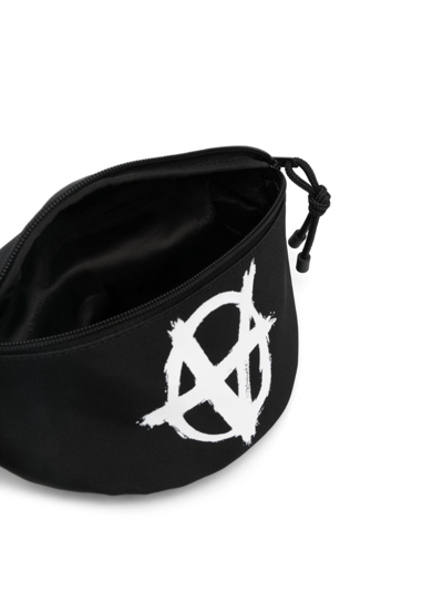 Vetements Logo-print Belt Bag In Black