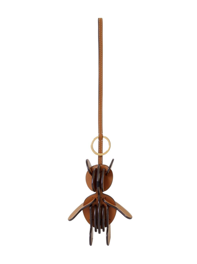 Burberry Thomas Bear Puzzle Charm In Brown