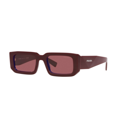 Shop Prada Pr06ys 16m08s Sunglasses In Rosso