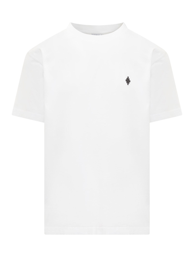 Shop Marcelo Burlon County Of Milan Cross T-shirt In White Black