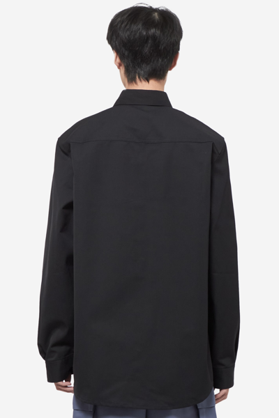 Shop Gr10k Replicated Klopman Shirt In Black