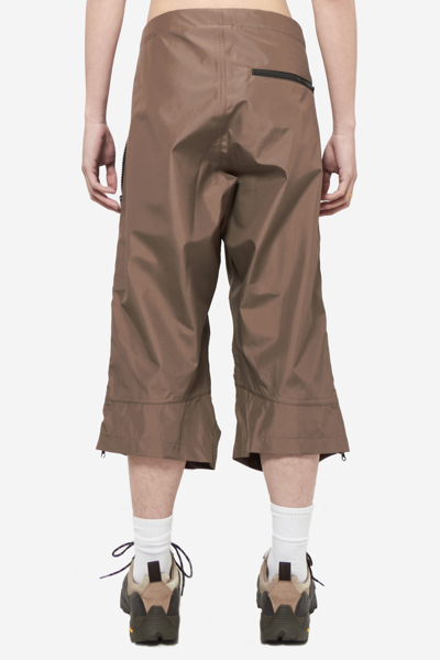 Shop Gr10k 3l Cut Arc Pants In Brown
