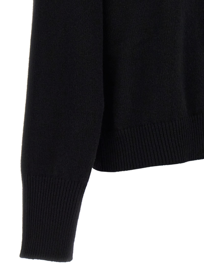 Shop Kenzo Crest Logo Sweater In Black
