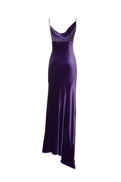 Shop Philosophy Di Lorenzo Serafini Sleeveless Long-length Dress In Violet