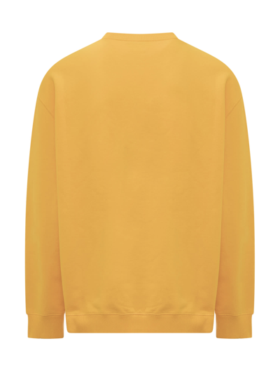 Shop Lanvin Curb Sweatshirt In Sunflower