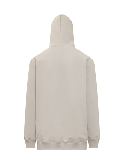 Shop Lanvin Curb Over Hoodie In Mastic