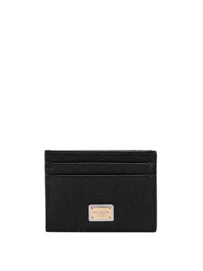 Shop Dolce & Gabbana Card Holder In Black