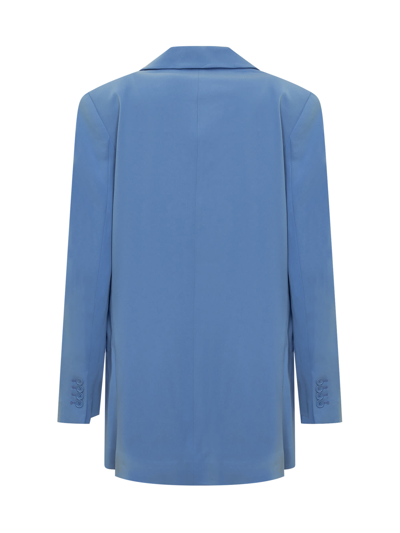 Shop Michael Michael Kors Mensy Blazer In Crew Blue