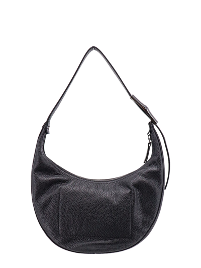 Shop Longchamp Roseau Essential Shoulder Bag In Black