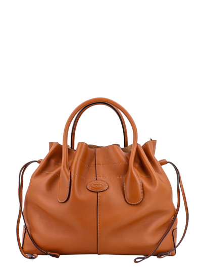 Shop Tod's Di Handbag In Brown