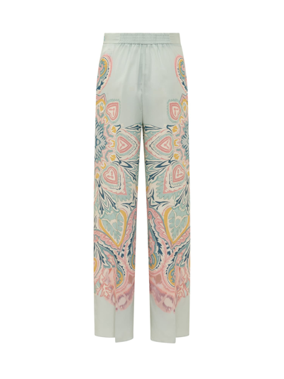 Shop Etro Lucy Trousers In Fantasia