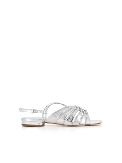 Shop Laurence Dacade Sandal Blaise In Silver