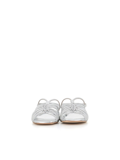 Shop Laurence Dacade Sandal Blaise In Silver