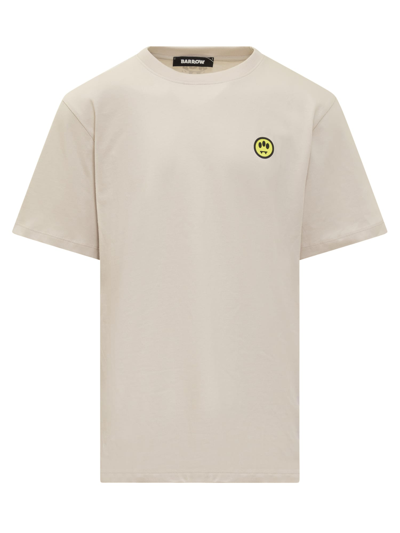 Shop Barrow T-shirt With Logo In Turtledove