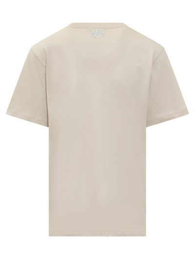 Shop Barrow T-shirt With Logo In Turtledove