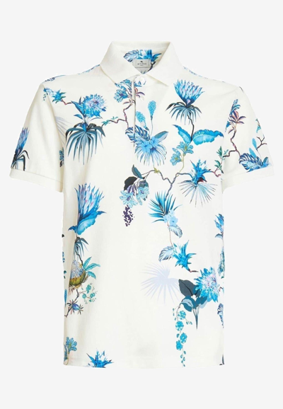 Etro Short Sleeved Shirt In White