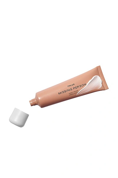Phlur Missing Person Hand Cream In N,a