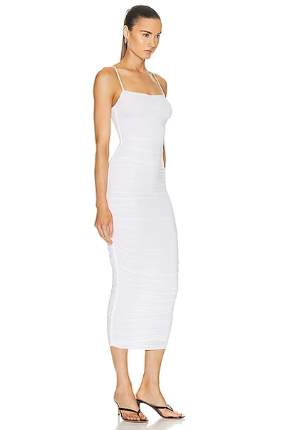 Shop Wardrobe.nyc Ruched Slip Dress In White