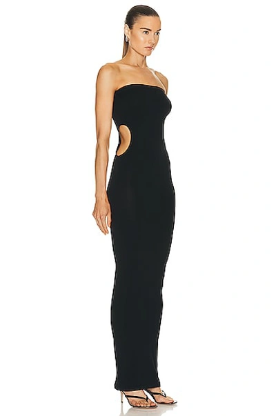 Shop Wolford Fatal Cut Out Dress In Black