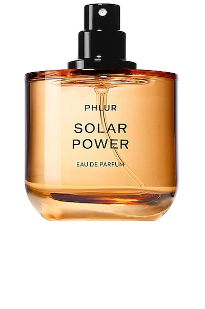 Phlur Solar Power Eau De Parfum 1.7 oz / 50 ml Eau De Parfum Spray In N,a