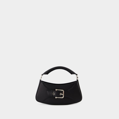 Shop Osoi Belted Brocle Bag -  - Leather - Black