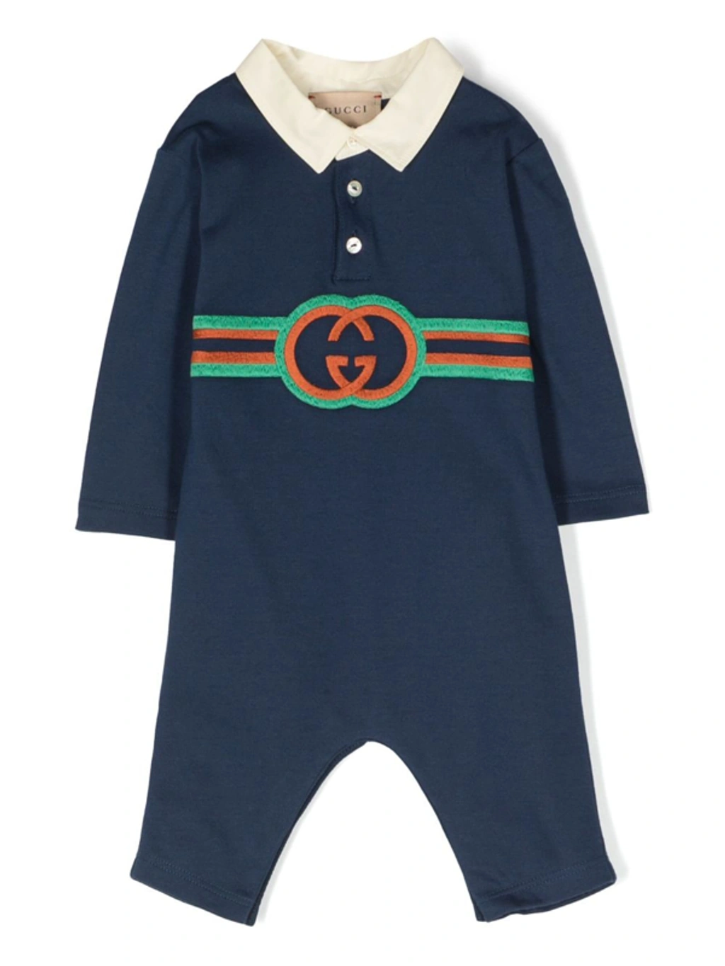 GUCCIロンパース 楽天市場】【新品】グッチ GUCCI ベビー GUCCI ロゴ コットン