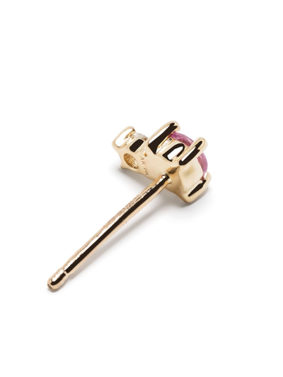 Adina Reyter 14k Yellow Gold Amigos Sapphire And Diamond Stud Earrings In Gold