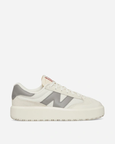 Shop New Balance Ct302 Sneakers Sea Salt / Shadow Grey In White
