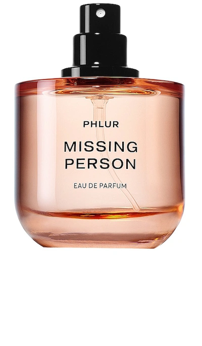 Phlur Missing Person Eau De Parfum 50ml In N,a
