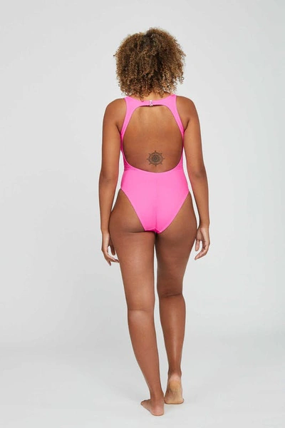 Shop Bambina Swim Cari One-piece Swimsuit In Pink