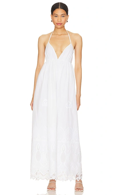 Shop Tularosa August Maxi Dress In White