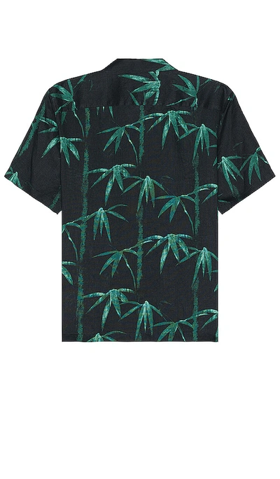 Shop Theory Beau Bamboo Shirt In Black