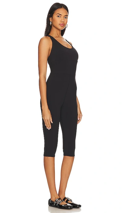 Shop Alo Yoga Airbrush Physique Onesie In Black